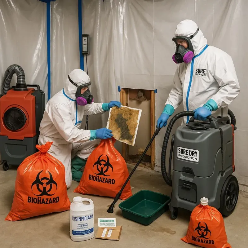 Contaminated Water Handling Protocols process in Weare, NH